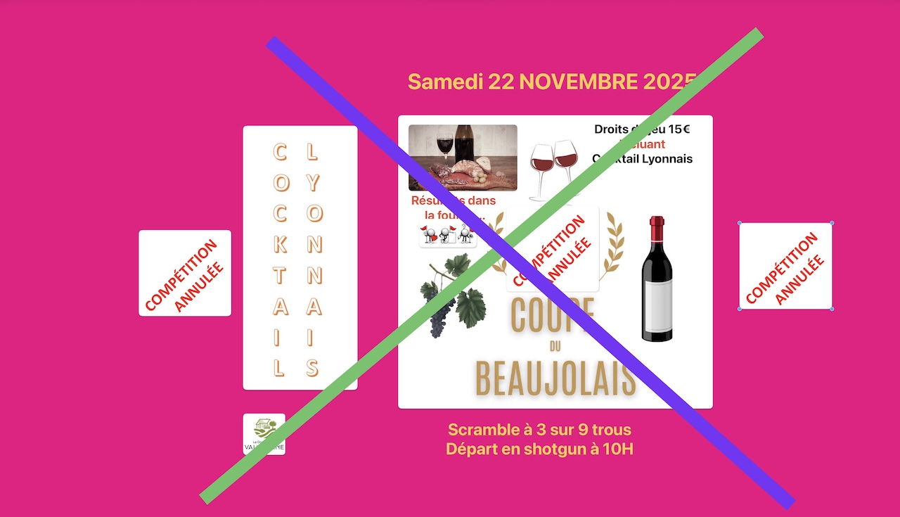 La DER de l'année au Val de Sorne, Samedi 22 Novembre